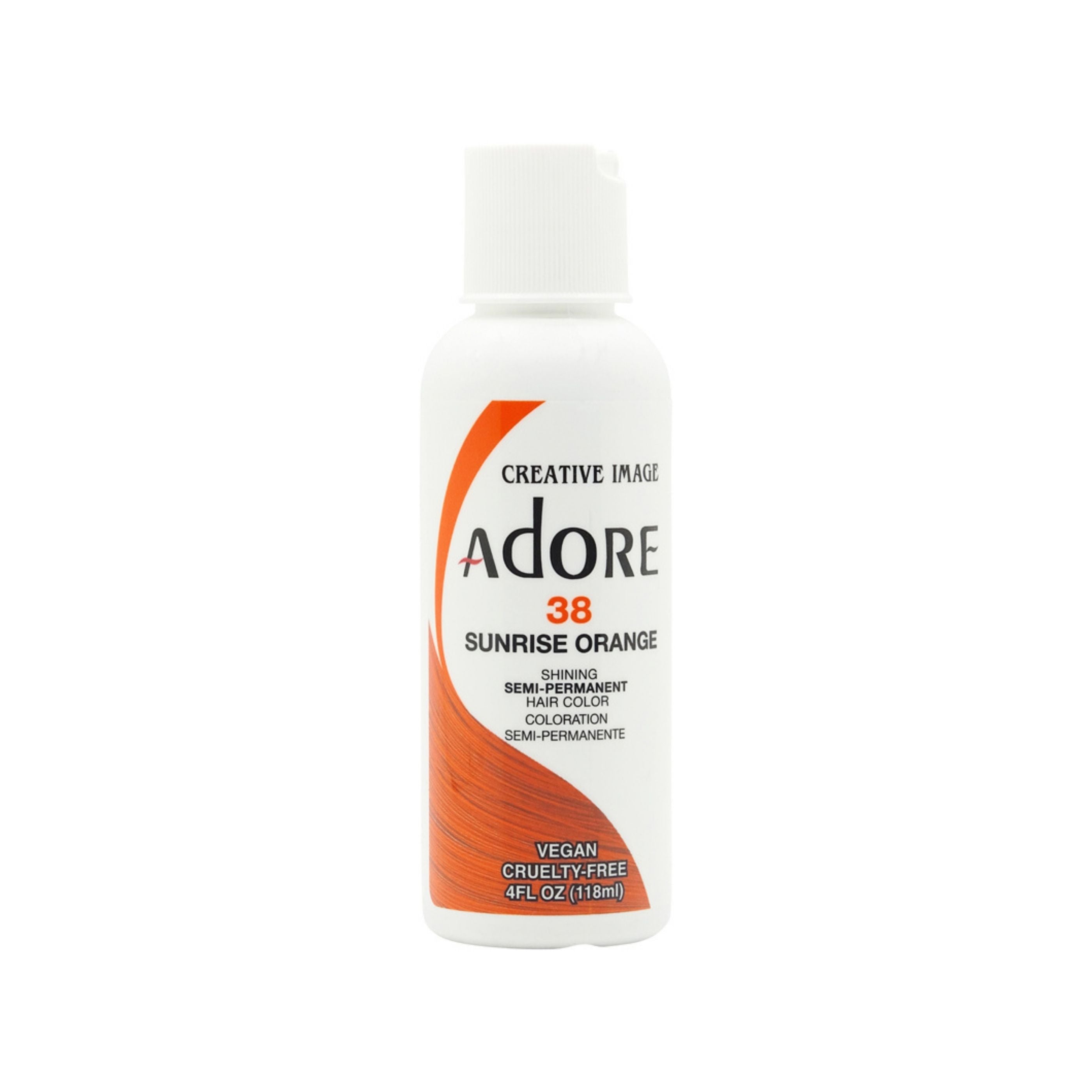 ADORE COLORATION SEMI-PERMANENTE - 38 SUNRISE ORANGE 118ML