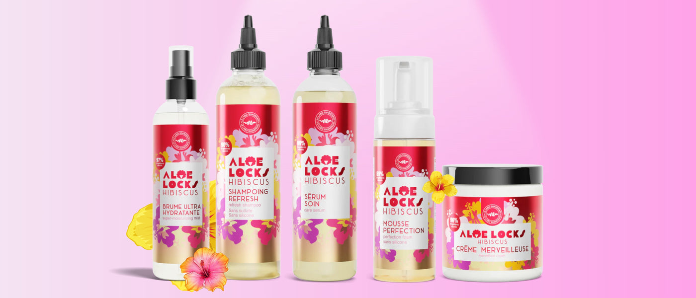 ALOE LOCKS GAMME HIBISCUS