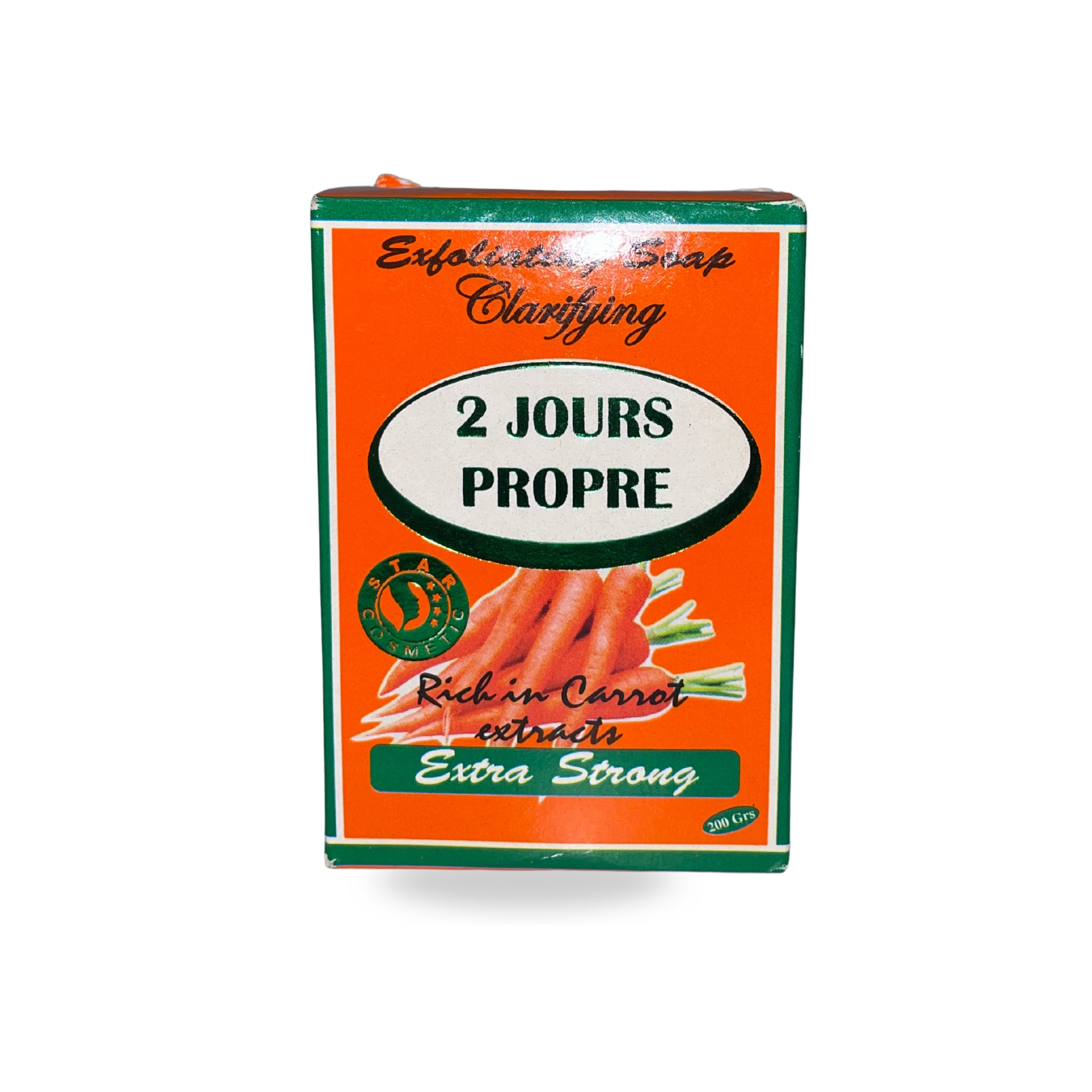 Savon Gommant 2 Jours Propre - 200g - Fabriqué En France - Pour Le Corps